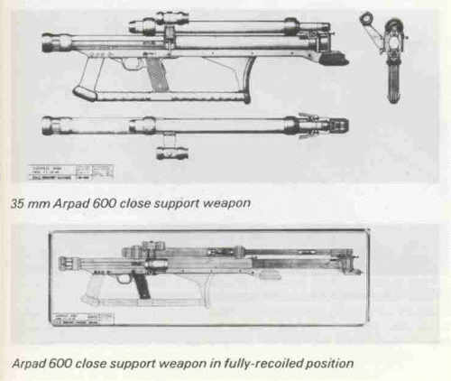 Arpad 600 35mm launcher