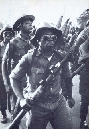 Guerillas with RPG‑7 Parade